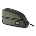 Rockbros trikampio formos dviračio rėmo krepšys 0,8l - Žalias -- Bicycle Bags