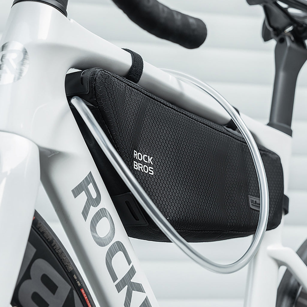 Rockbros dviračio krepšys rėmui po viršutine vamzdžio 2,9l - Juodas -- Bicycle Bags
