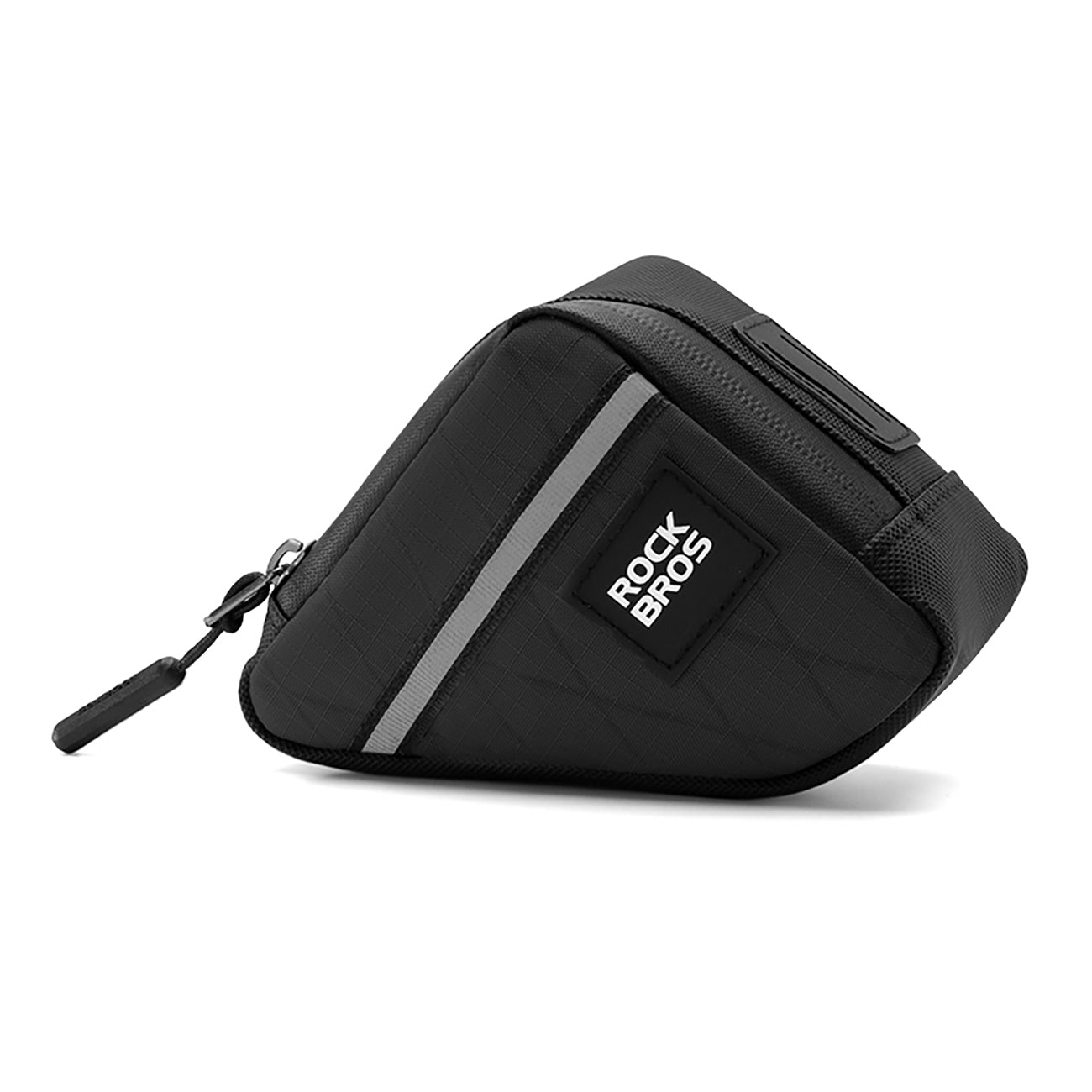 Rockbros trikampio formos dviračio rėmo krepšys 0,25L - Juodas -- Bicycle Bags
