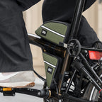 Rockbros trikampio formos dviračio rėmo krepšys 0,3l - juodas -- Bicycle Bags