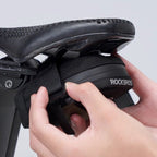 Rockbros mini sellino krepšys su CO2 baliono laikikliu - juoda/žalia -- Bicycle Bags