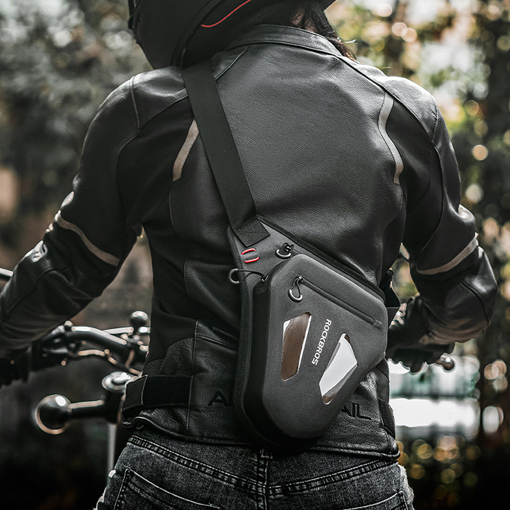 Rockbros motociklo krepšys kojai, šlauniai, juosmeniui, petiniui - juodas -- Bicycle Bags