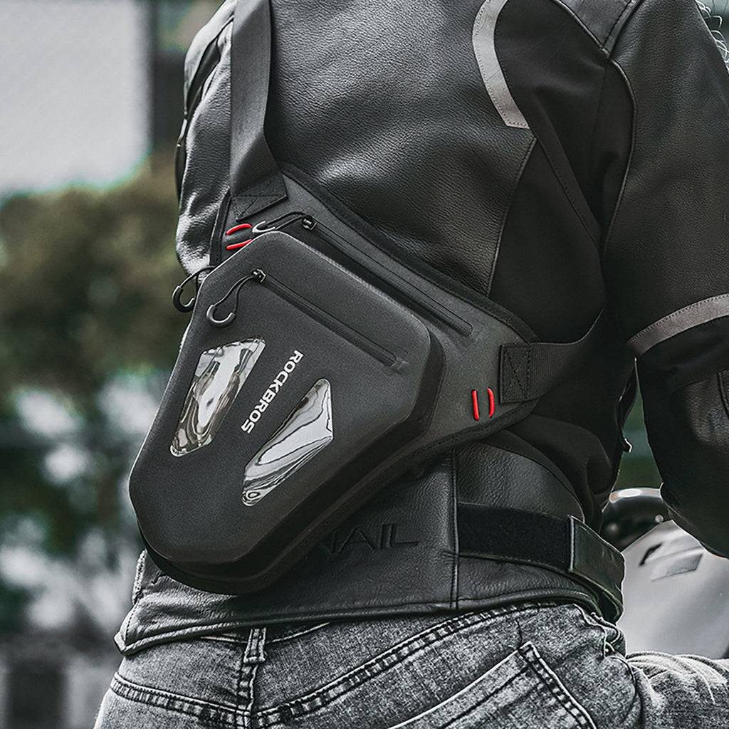 Rockbros motociklo krepšys kojai, šlauniai, juosmeniui, petiniui - juodas -- Bicycle Bags