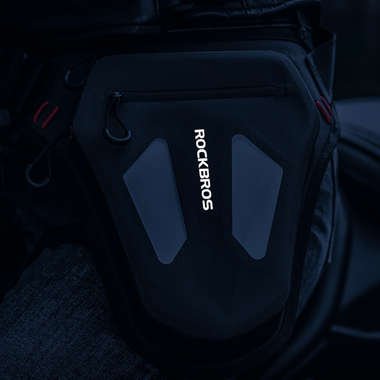 Rockbros motociklo krepšys kojai, šlauniai, juosmeniui, petiniui - juodas -- Bicycle Bags