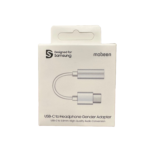 Samsung GP-TGU023AE DAC USB-C į 3,5 mm mini jack adapteris – baltas -- Audio Adapters