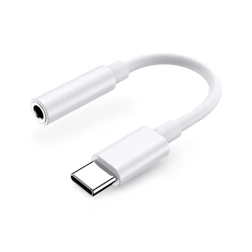 Samsung GP-TGU023AE DAC USB-C į 3,5 mm mini jack adapteris – baltas -- Audio Adapters