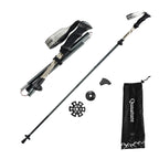 Qunature Šiaurės žygių trekinginė lazda Aliuminis 110 - 130 cm 1 vnt. - Ruda -- Cycling Accessories