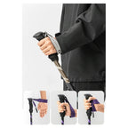 Qunature Šiaurės žygių trekinginė lazda Aliuminis 110 - 130 cm 1 vnt. - Violetinė -- Cycling Accessories