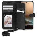 Spigen Wallet S dėklas Samsung Galaxy S25+ – juodas