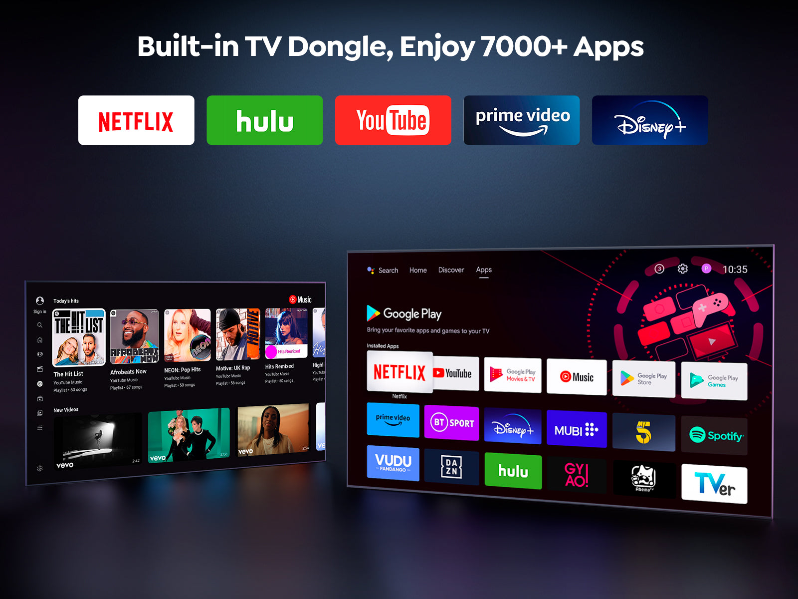 Yaber K2s LCD FullHD 1080p multimedijos projektorius su JBL garsiakalbiais - Juodas -- Uncategorized