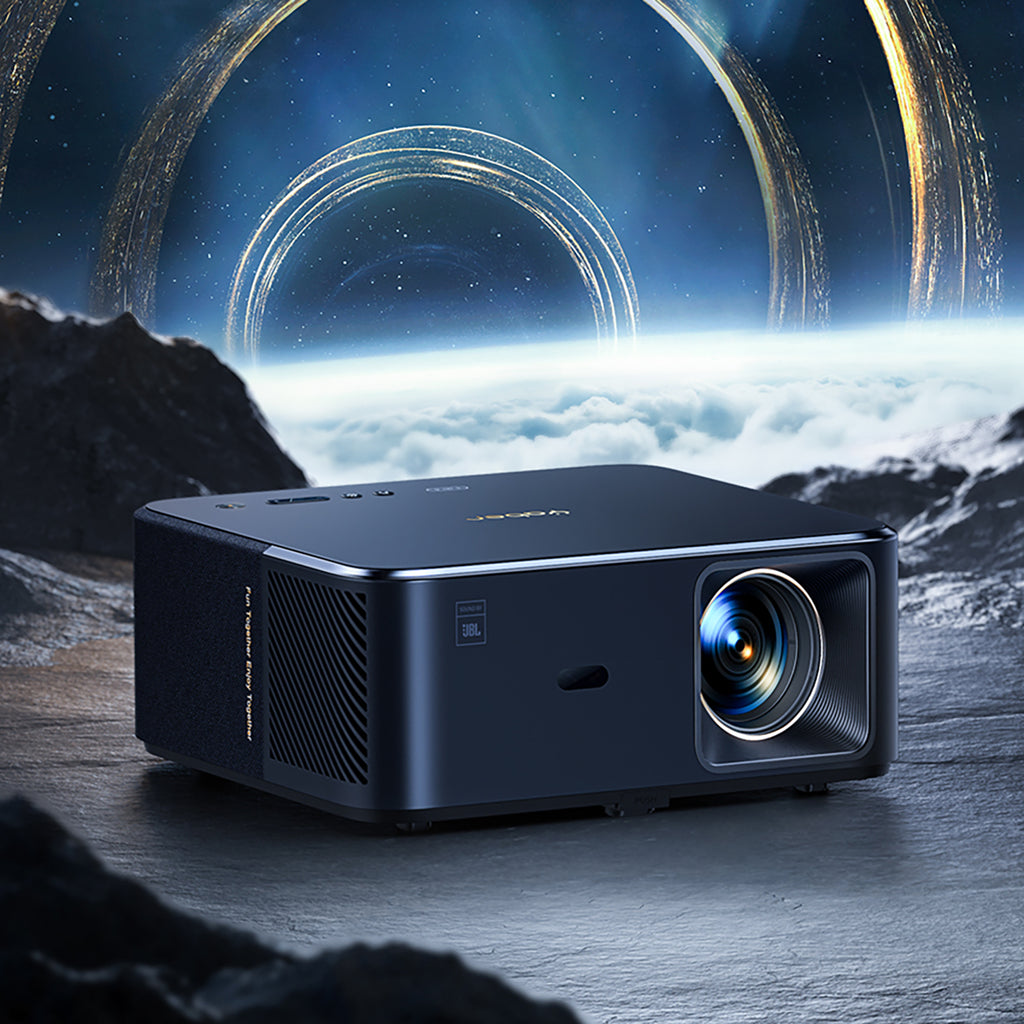 Yaber K2s LCD FullHD 1080p multimedijos projektorius su JBL garsiakalbiais - Juodas -- Uncategorized