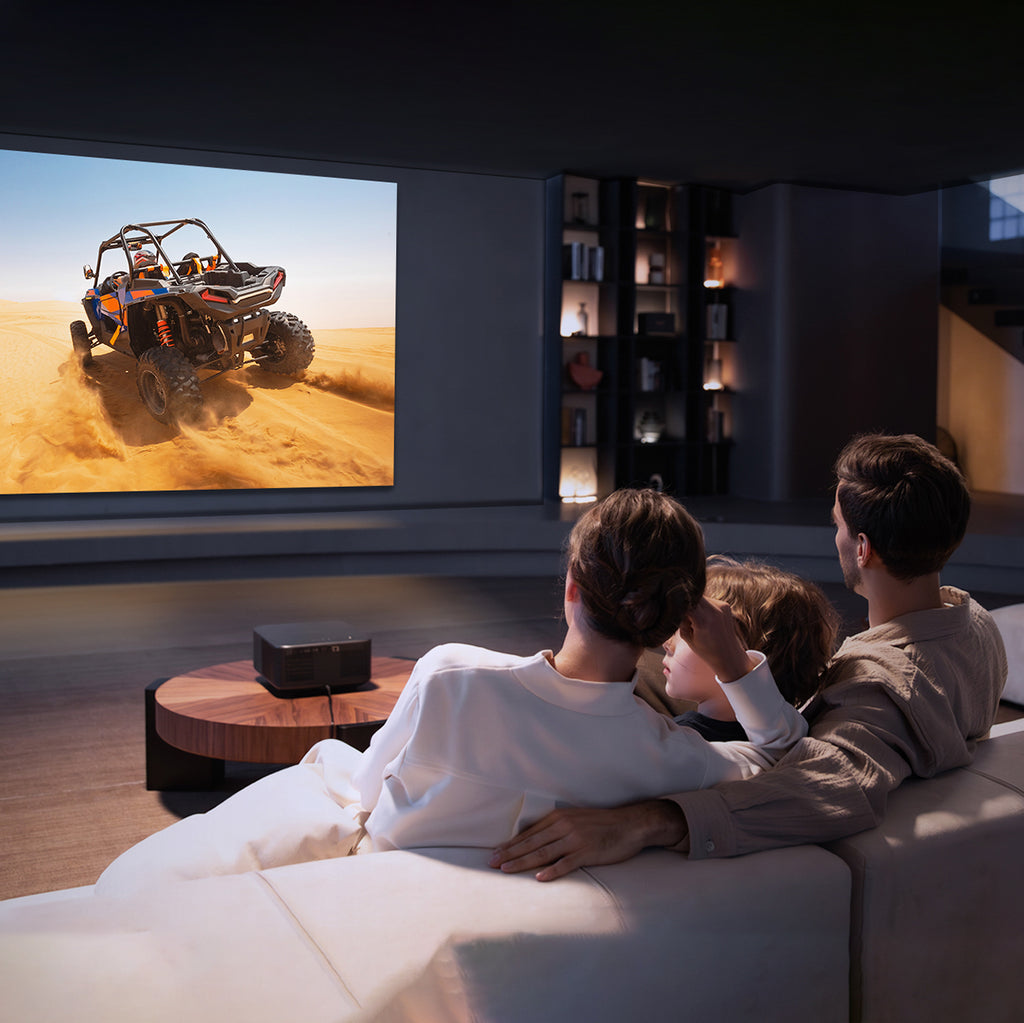 Yaber K3 LCD FullHD 1080p multimedijos projektorius su JBL 15W garsiakalbiais - Juodas -- Uncategorized