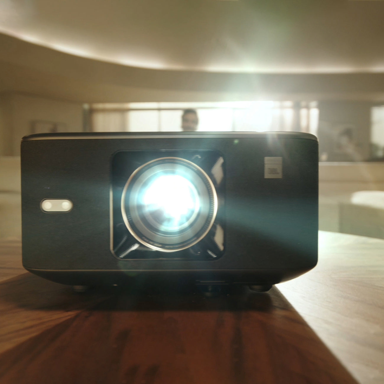 Yaber K3 LCD FullHD 1080p multimedijos projektorius su JBL 15W garsiakalbiais - Juodas -- Uncategorized