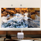 Yaber L2 Plus LCD FullHD 1080p multimedijos projektorius su JBL garsiakalbiais - Bežė -- Uncategorized