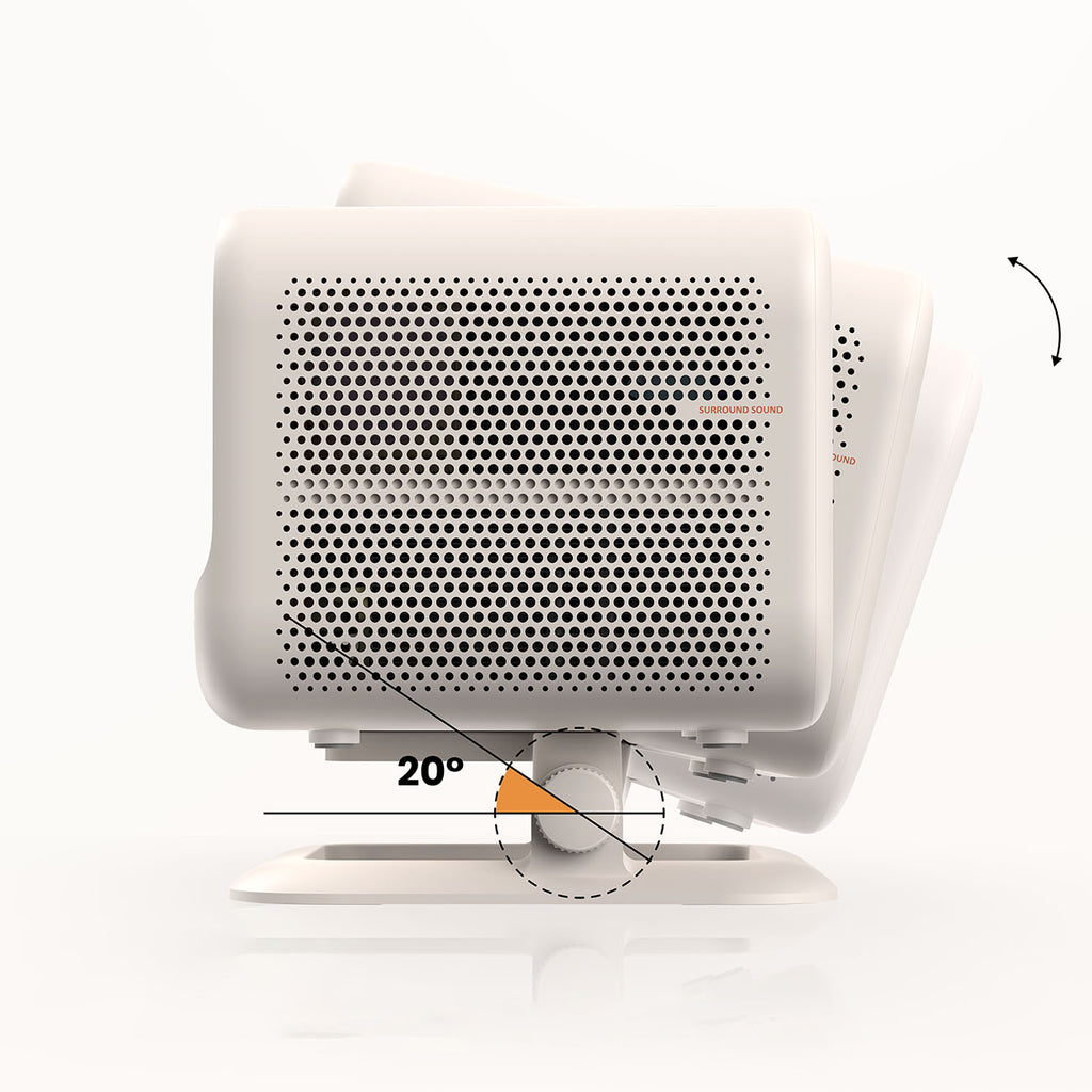 Yaber L2 Plus LCD FullHD 1080p multimedijos projektorius su JBL garsiakalbiais - Bežė -- Uncategorized