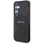 AMG MagSafe dėklas Samsung Galaxy S25+ – juodas/raudonas