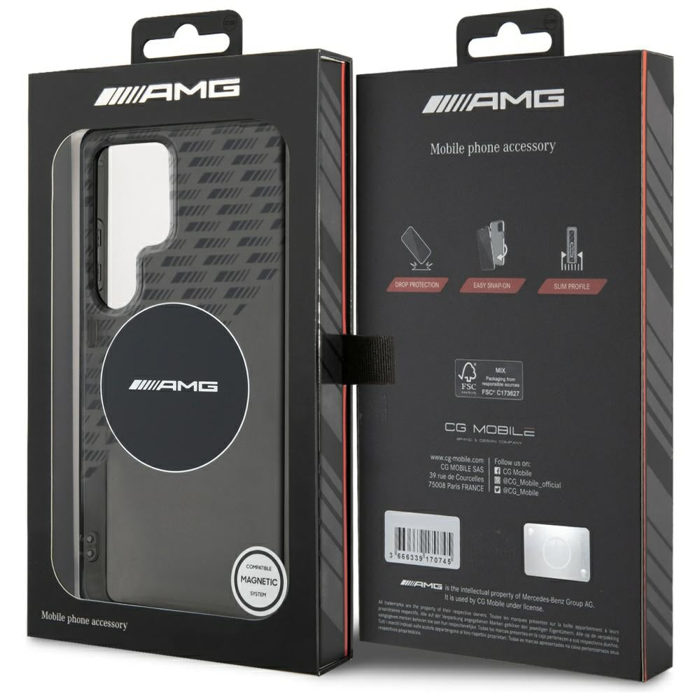 AMG MagSafe dėklas Samsung Galaxy S25 Ultra – juodas