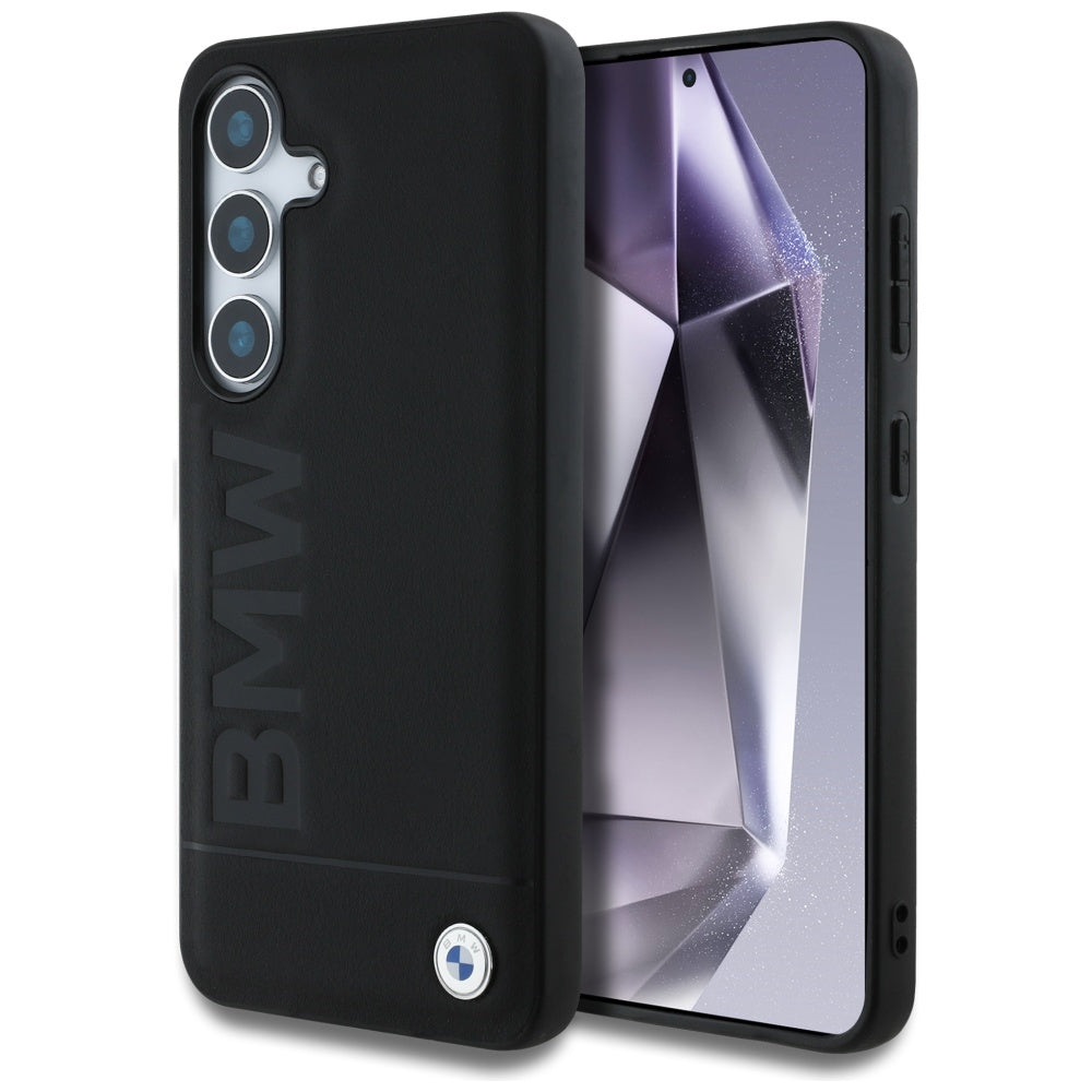 BMW odinis dėklas Samsung Galaxy S25 – juodas