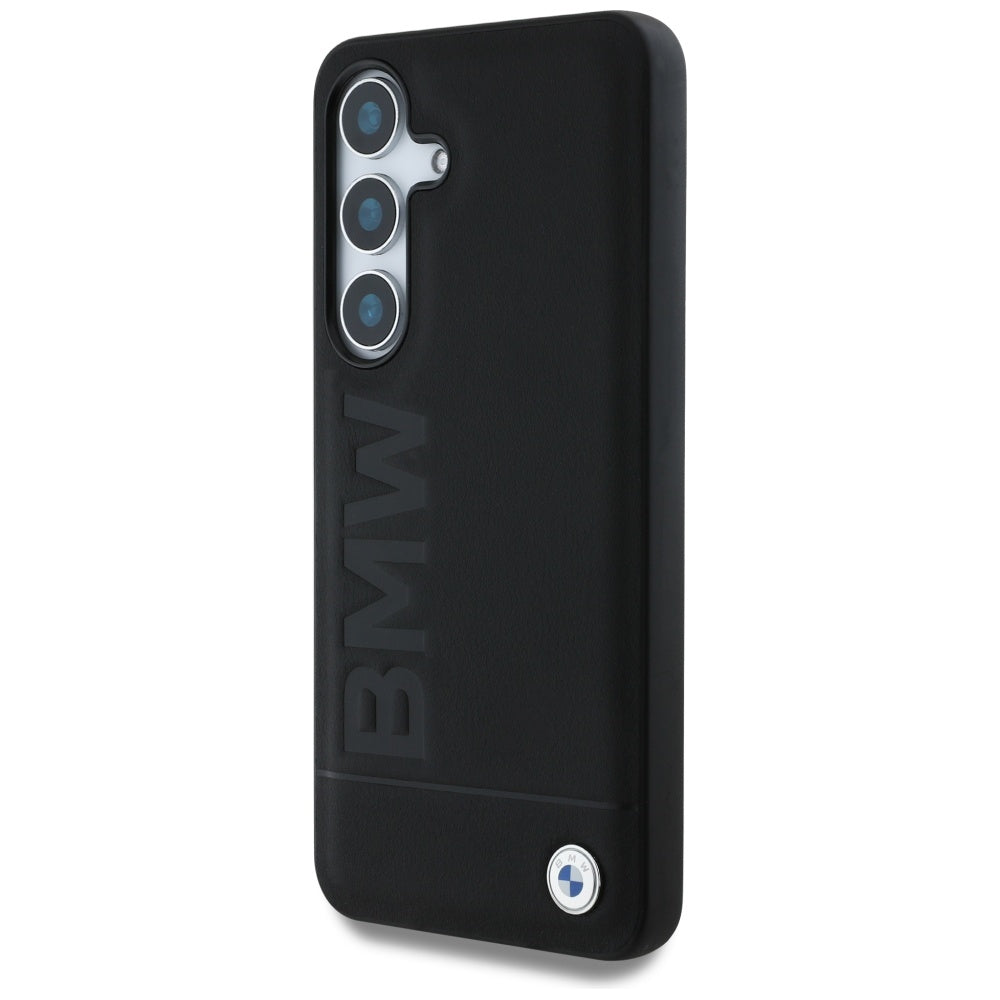 BMW odinis dėklas Samsung Galaxy S25 – juodas