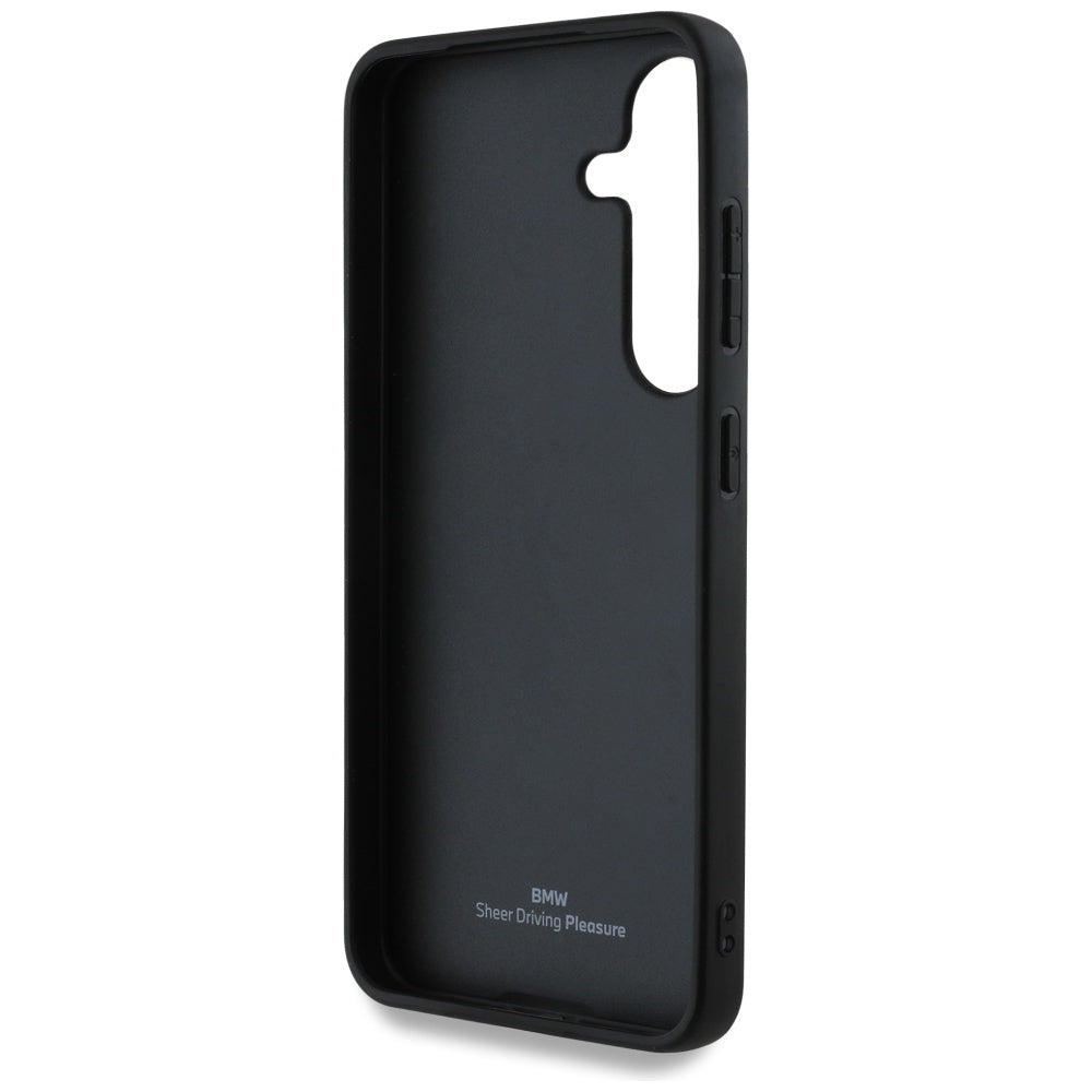 BMW odinis dėklas Samsung Galaxy S25 – juodas