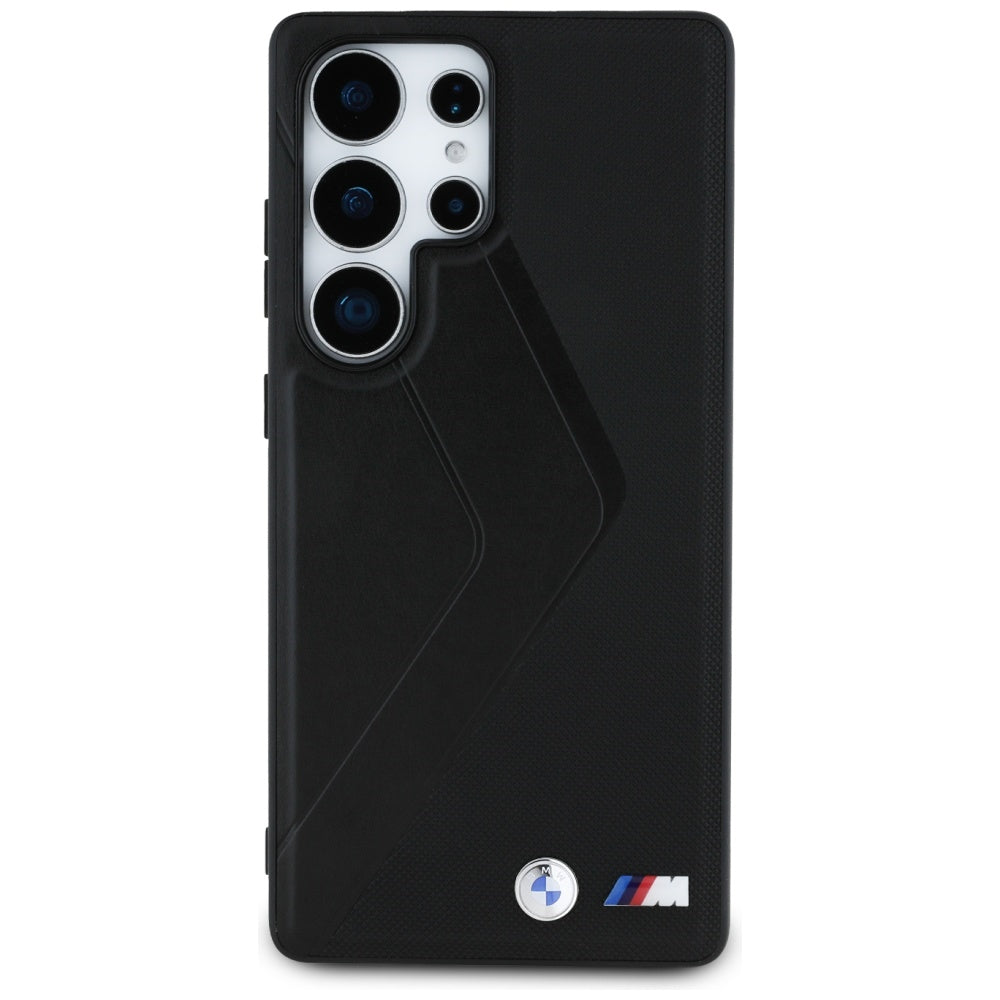 BMW Odinis per didelės juostos MagSafe dėklas, skirtas Samsung Galaxy S25 Ultra - juodas