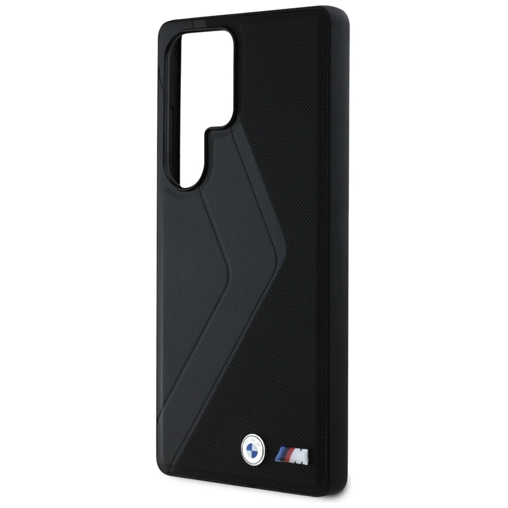 BMW Odinis per didelės juostos MagSafe dėklas, skirtas Samsung Galaxy S25 Ultra - juodas