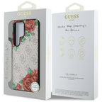 Guess MagSafe dėklas Samsung Galaxy S25 Ultra – rožinis
