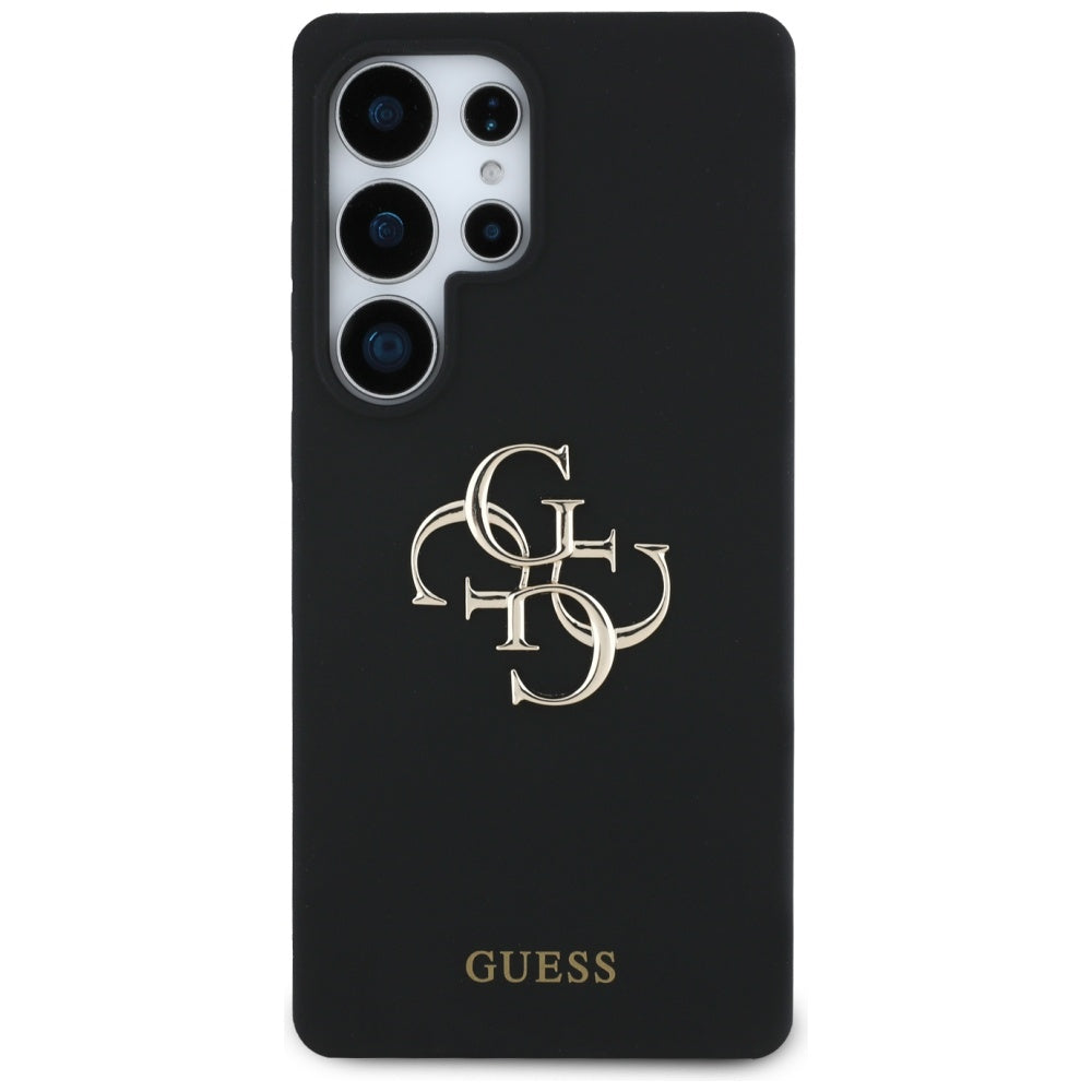 Guess silikoninis dėklas Samsung Galaxy S25 Ultra – juodas