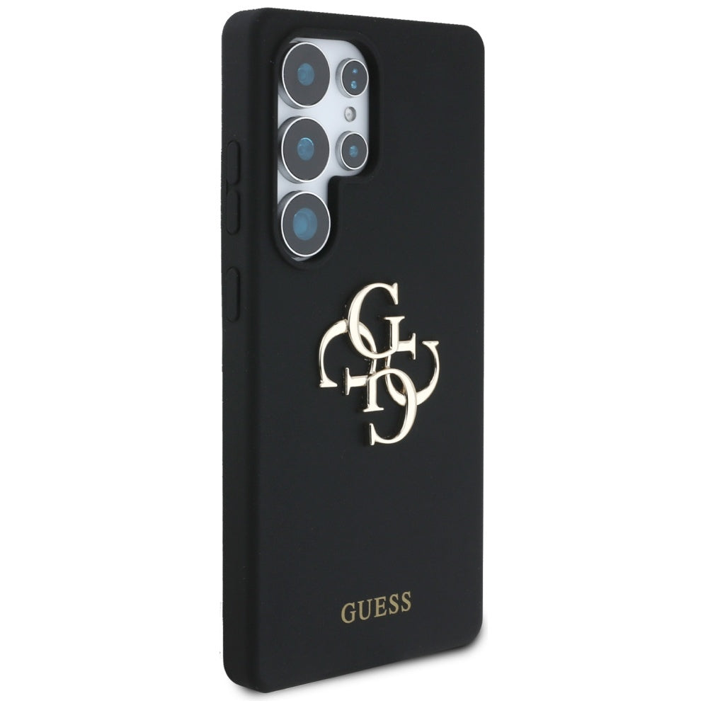 Guess silikoninis dėklas Samsung Galaxy S25 Ultra – juodas