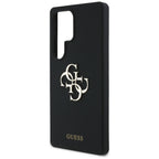Guess silikoninis dėklas Samsung Galaxy S25 Ultra – juodas
