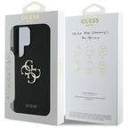 Guess silikoninis dėklas Samsung Galaxy S25 Ultra – juodas