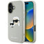 Karl Lagerfeld dėklas iPhone 16 – smėlio