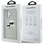 Karl Lagerfeld dėklas iPhone 16 – smėlio