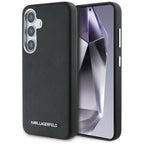 Karl Lagerfeld MagSafe dėklas Samsung Galaxy S25 – juodas