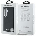 Karl Lagerfeld MagSafe dėklas Samsung Galaxy S25 – juodas