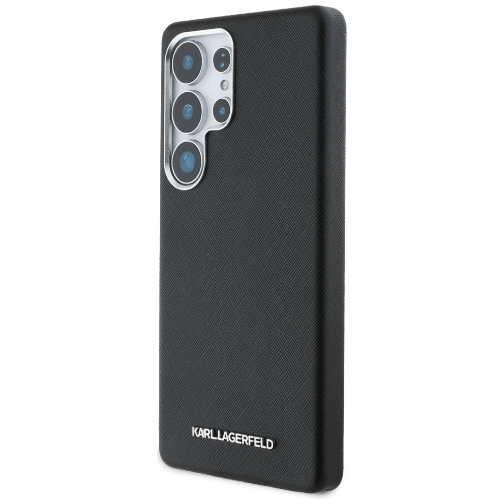 Karl Lagerfeld MagSafe dėklas Galaxy S25 Ultra – juodas