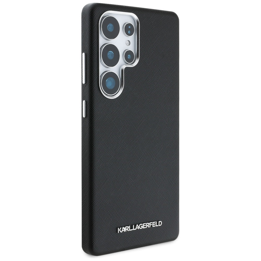 Karl Lagerfeld MagSafe dėklas Galaxy S25 Ultra – juodas