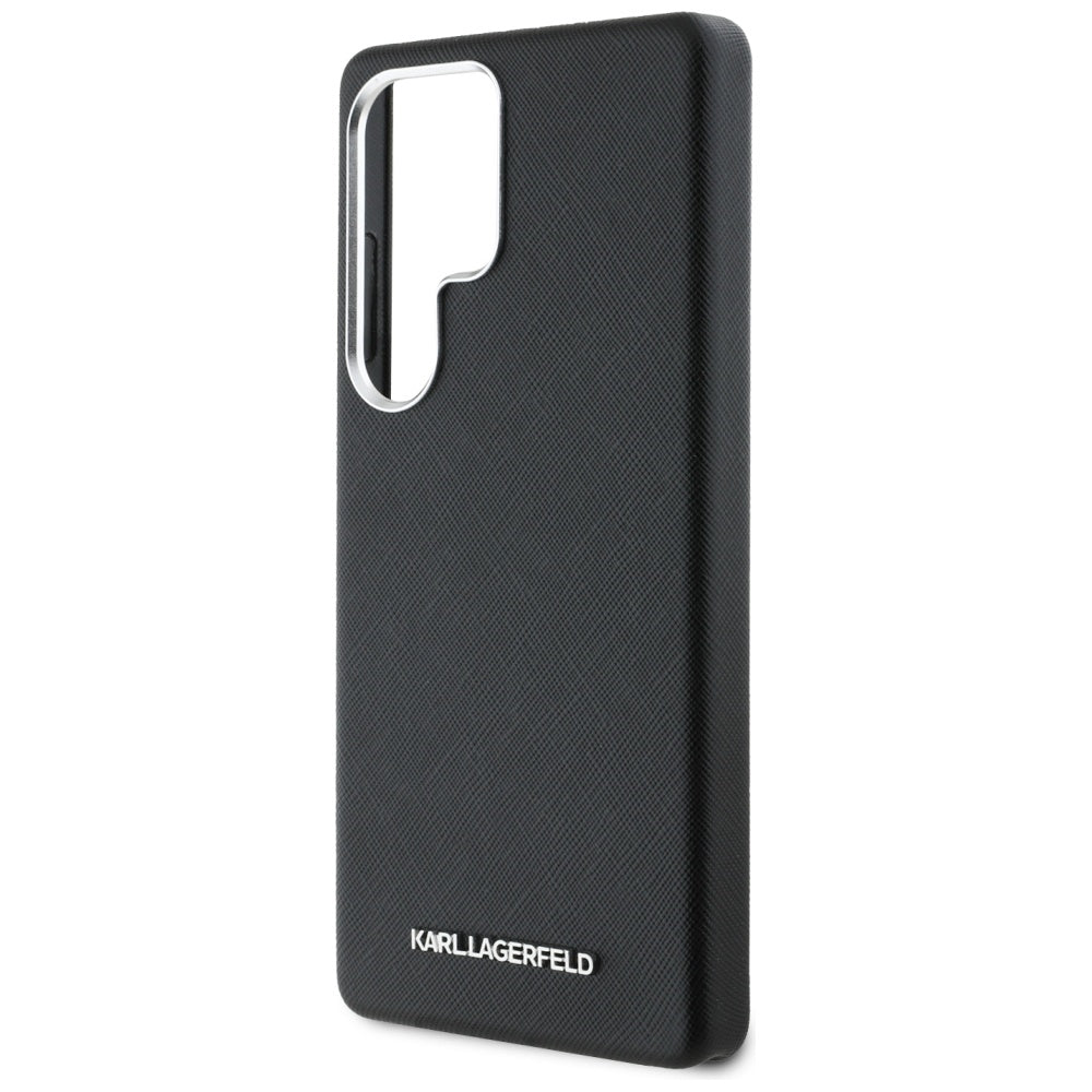 Karl Lagerfeld MagSafe dėklas Galaxy S25 Ultra – juodas