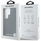 Karl Lagerfeld MagSafe dėklas Galaxy S25 Ultra – juodas