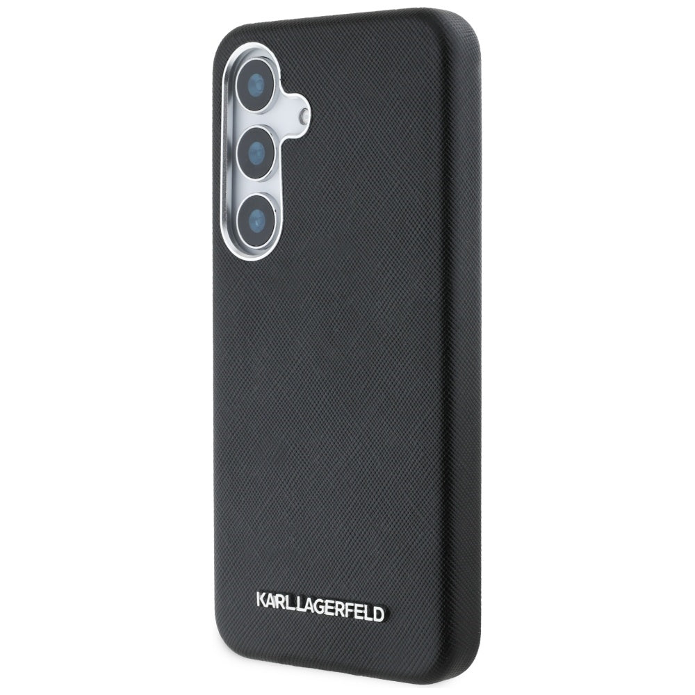 Karl Lagerfeld MagSafe dėklas Samsung Galaxy S25+ – juodas
