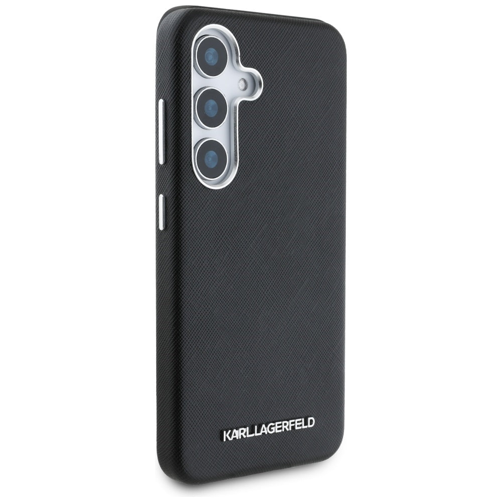 Karl Lagerfeld MagSafe dėklas Samsung Galaxy S25+ – juodas