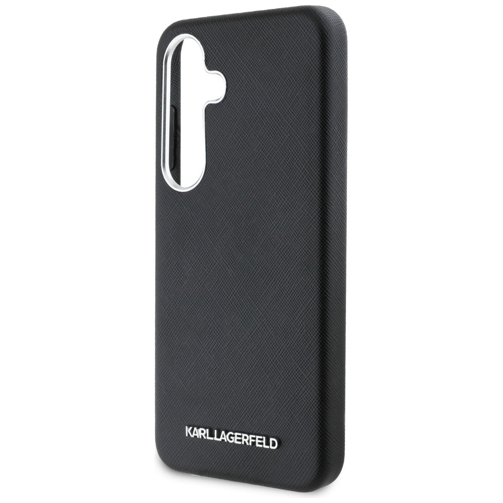 Karl Lagerfeld MagSafe dėklas Samsung Galaxy S25+ – juodas