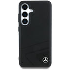 Mercedes odinis MagSafe dėklas Galaxy S25 – juodas -- Samsung Galaxy S25