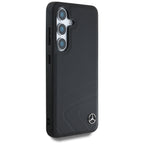 Mercedes odinis MagSafe dėklas Galaxy S25 – juodas -- Samsung Galaxy S25