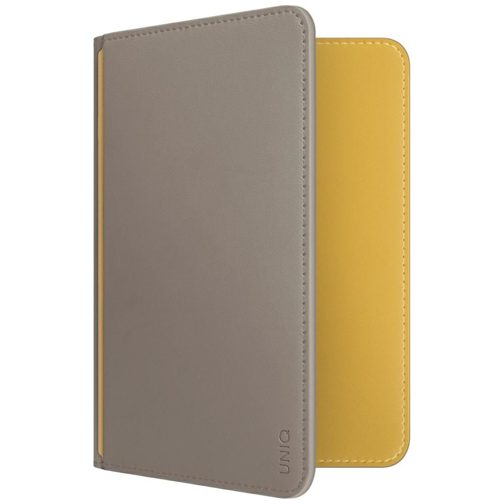 Uniq Belmont RFID pasų dėklas – pilkai geltonas -- Cell phone cases and covers