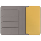 Uniq Belmont RFID pasų dėklas – pilkai geltonas -- Cell phone cases and covers