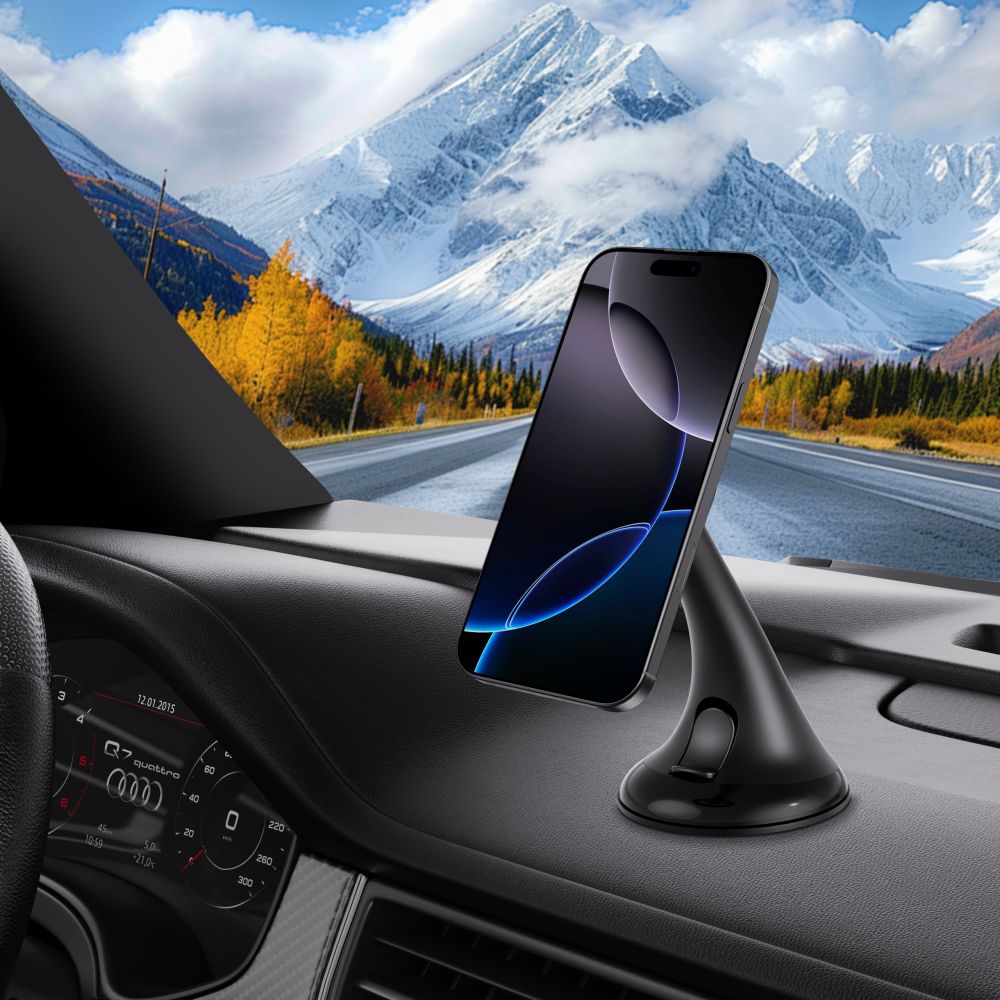Tech-Protect N56 automobilinis laikiklis prietaisų skydeliui, priekiniam stiklui arba oro ventiliacijos angai - juodas --...