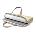 Tech-Protect nešiojamojo kompiuterio krepšys 13-14" - smėlio spalvos -- Laptop Bags