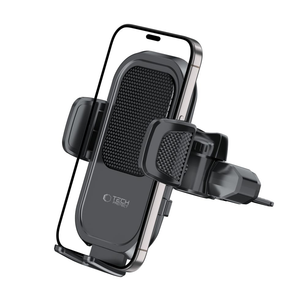 Tech-Protect V8 automobilinis laikiklis CD lizdui arba oro ventiliacijos angai - juodas -- Cell phone holders