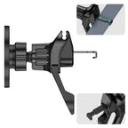 Tech-Protect N56 magnetinis MagSafe automobilinis laikiklis oro ventiliacijos angai - juodas